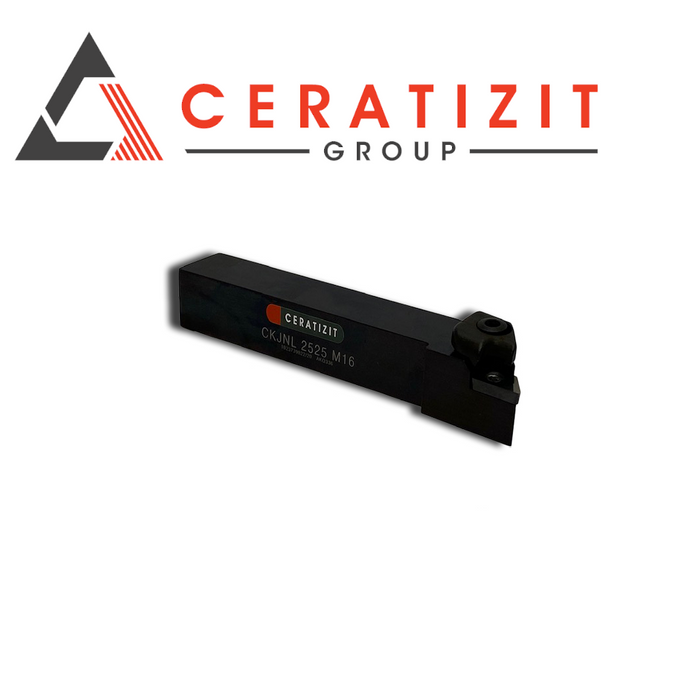 CKJNL 2525 M16 Indexable Holder - Ceratizit (KNUX Inserts)