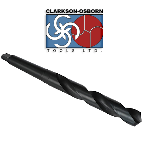 22mm Taper Shank Drill HSS - Clarkson Osborn