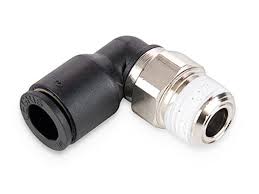 10mm Tube x 1/4 MNPT Elbow 90 Degree PL10-N02