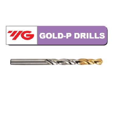 9.5mm Gold-P Jobber Drill HSSCo - YG-1