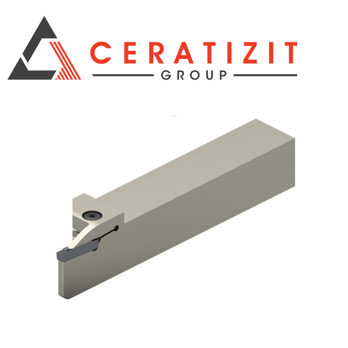 ER25R0021S3-2525M-S-GX24 Grooving Holder (3mm Insert) - Ceratizit 7084532500