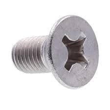 8-32 x 1/4" Machine Screw Philips Flat Head Zinc (Pkg 100pcs)