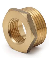 Brass Pipe Bushing 3/8" MNPT x 1/4" FNPT