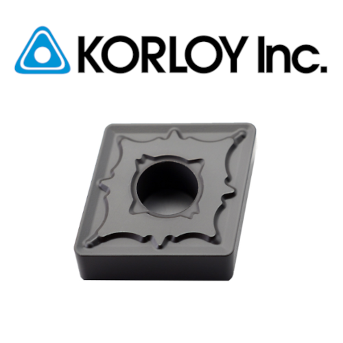 CNMG644-HS PC9030 Carbide Insert - Korloy (Stainless Steels & Heat Resistant Alloys)
