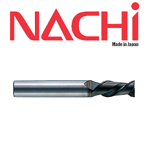 3.0mm 2 Flute DLC Carbide End Mill - Nachi (For Aluminum)