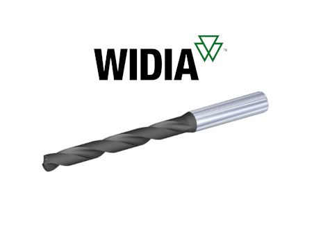 2.4890MM Solid Carbide Coolant Thru Drill TiAlN - Widia