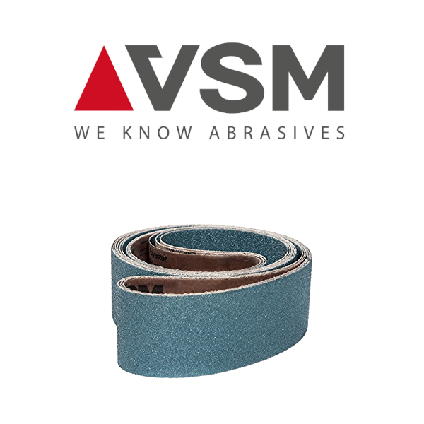 1-1/2" x 30" 40G ZK713X Zirconia Abrasive Belt - VSM 116849